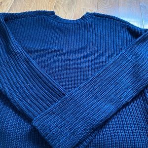 Navy sweater
